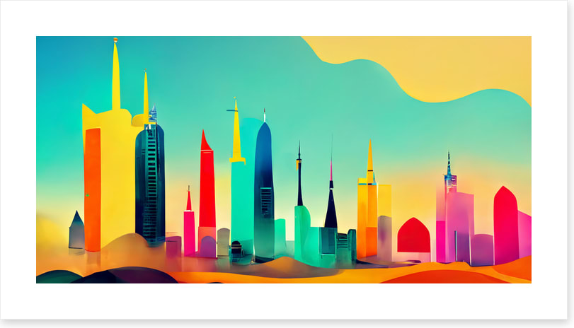 City in the sand I