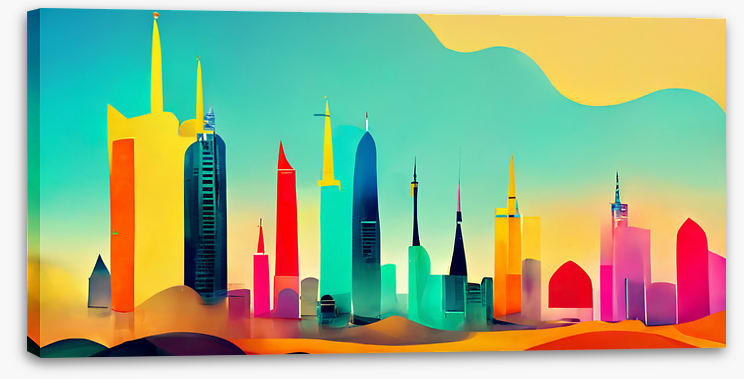 City in the sand I