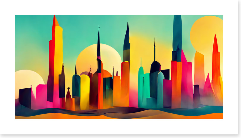 City in the sand II