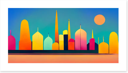 City in the sand III