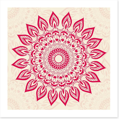 Henna mandala