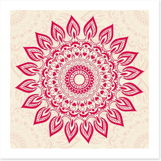 Henna mandala
