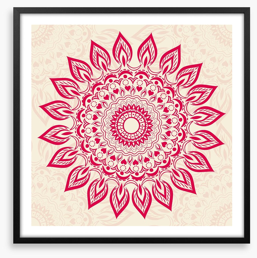 Henna mandala