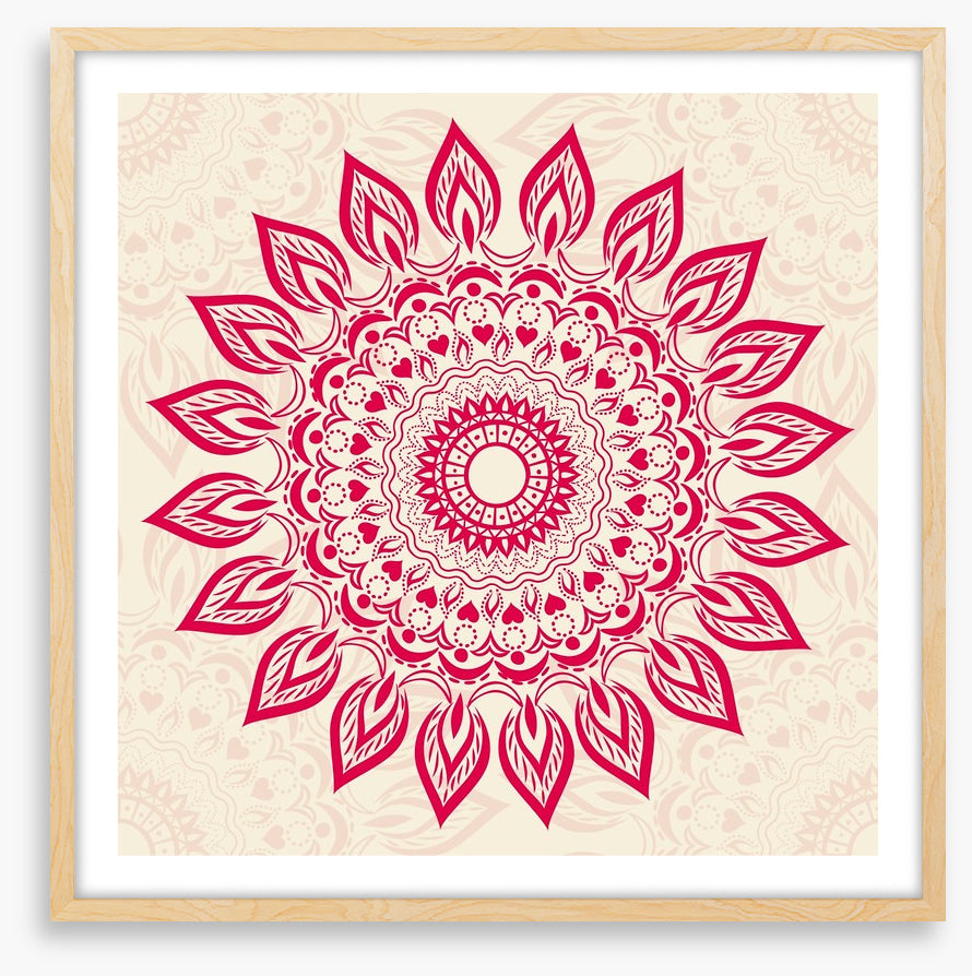 Henna mandala