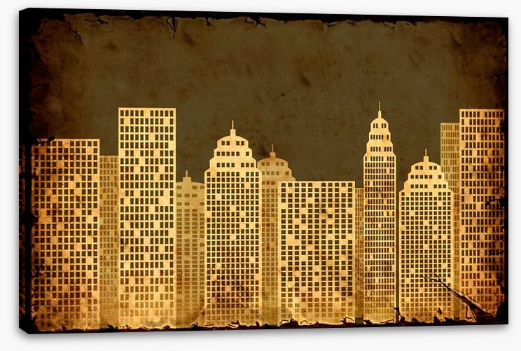 Deco skyline
