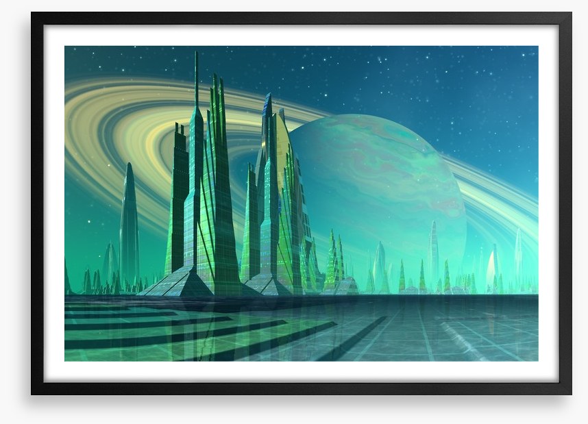 Twin planet city