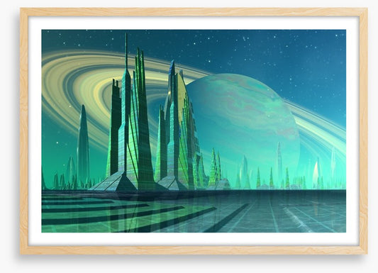 Twin planet city
