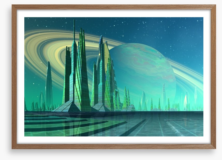Twin planet city