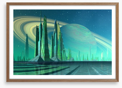 Twin planet city
