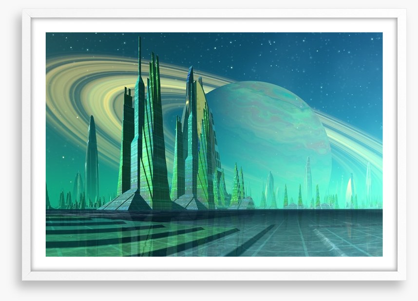 Twin planet city