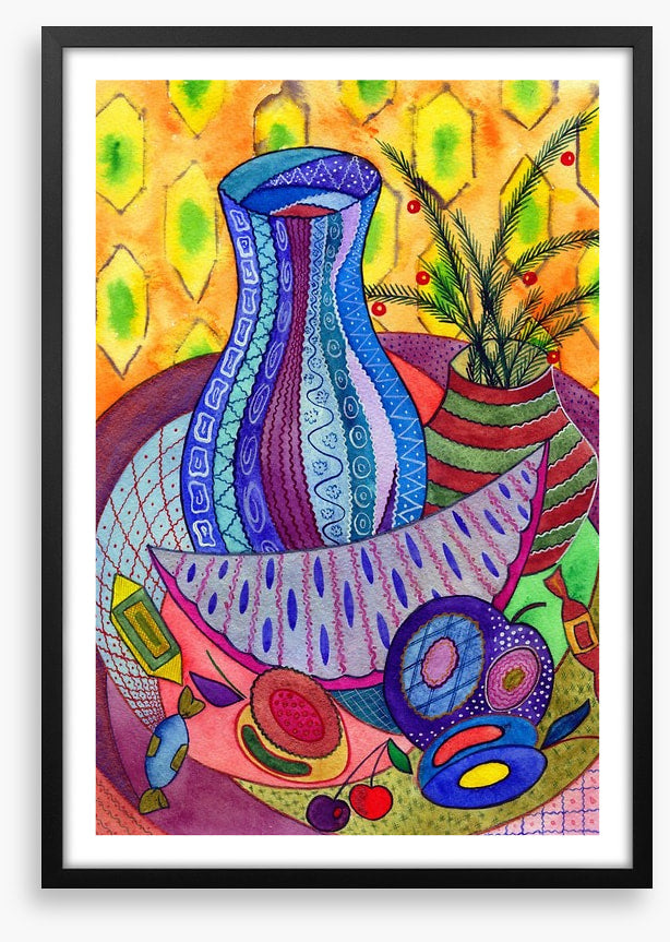 Still life with fruit