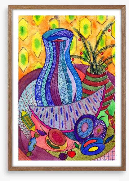 Still life with fruit