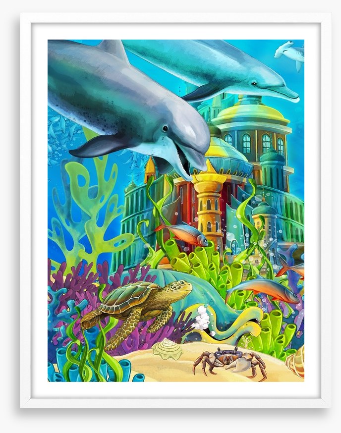 The underwater castle
