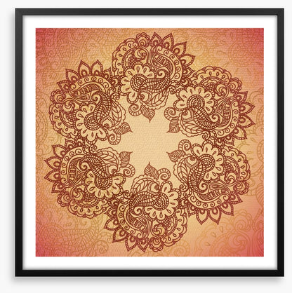 Mehndi mandala