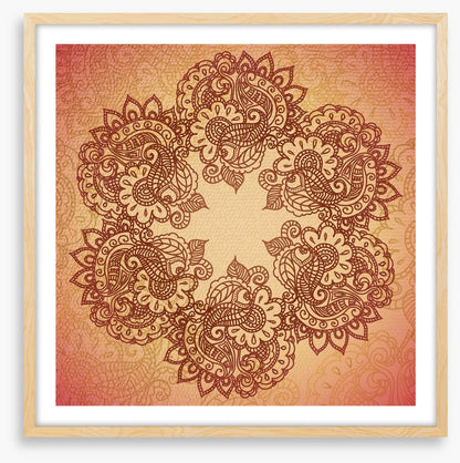 Mehndi mandala