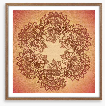 Mehndi mandala