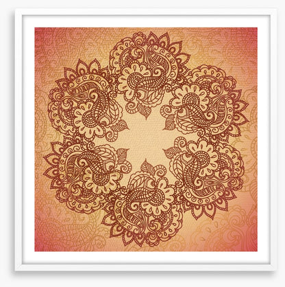 Mehndi mandala