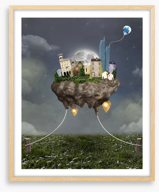 The flying town