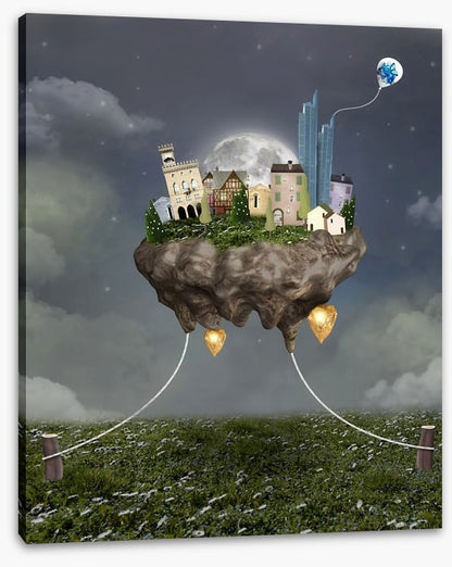 The flying town