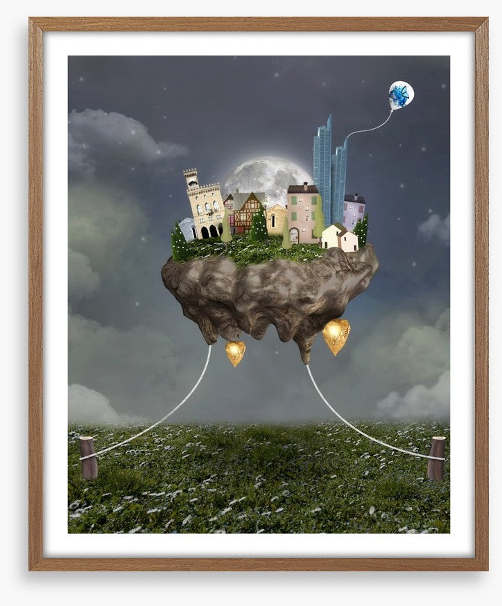 The flying town