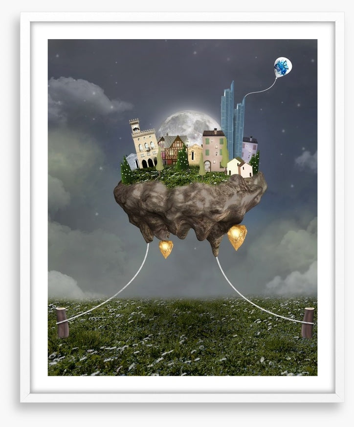 The flying town