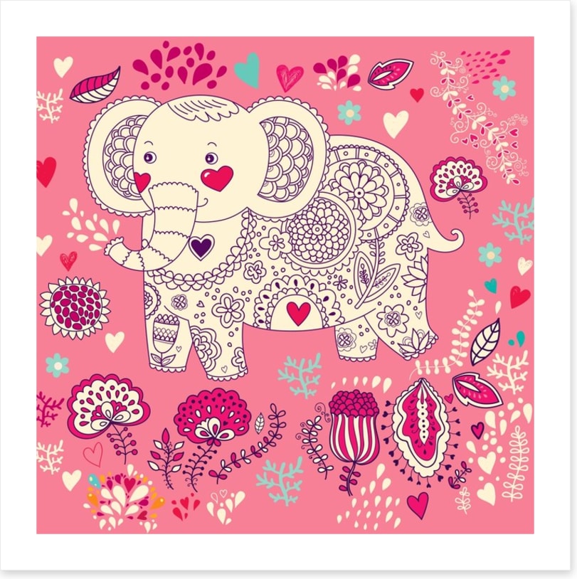 Pink elephant dream