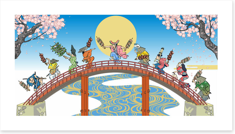 Banquet on the bridge