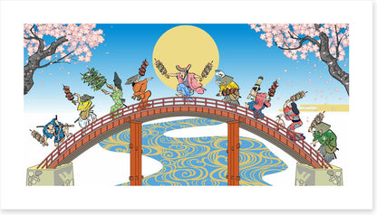 Banquet on the bridge