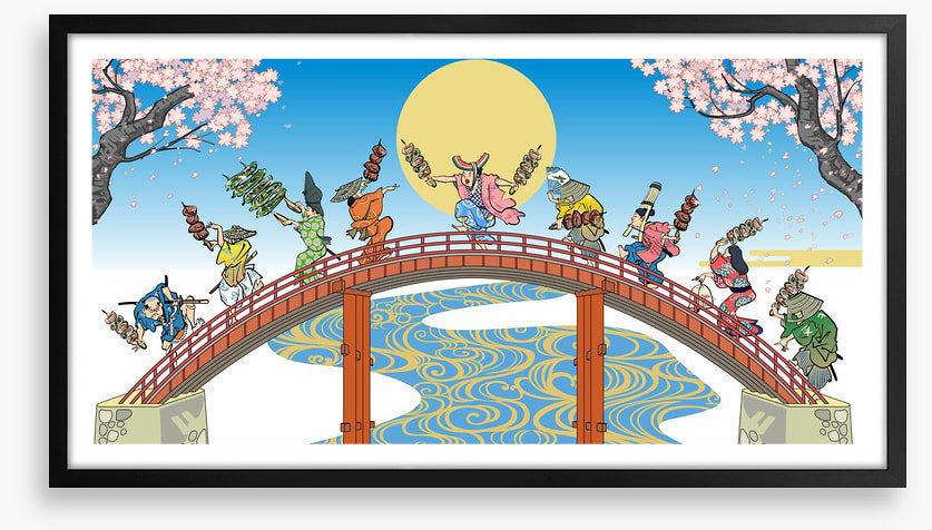 Banquet on the bridge