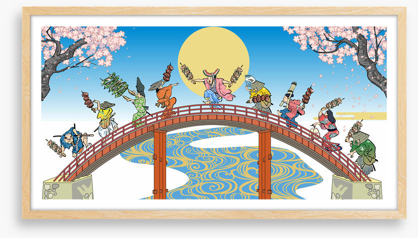 Banquet on the bridge