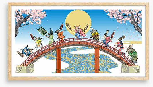 Banquet on the bridge