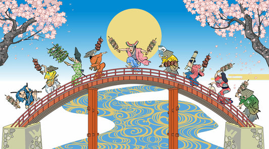 Banquet on the bridge