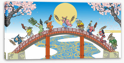 Banquet on the bridge