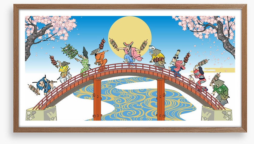 Banquet on the bridge