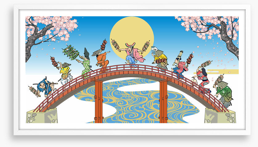 Banquet on the bridge