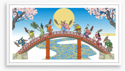 Banquet on the bridge