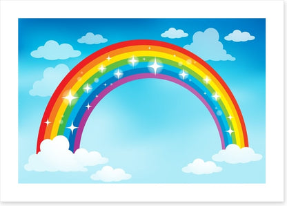 Rainbow sparkle