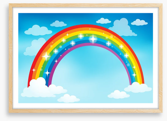 Rainbow sparkle