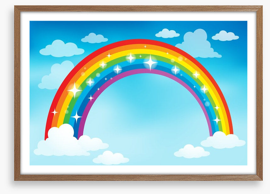 Rainbow sparkle