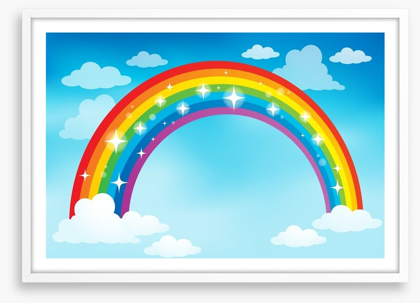 Rainbow sparkle