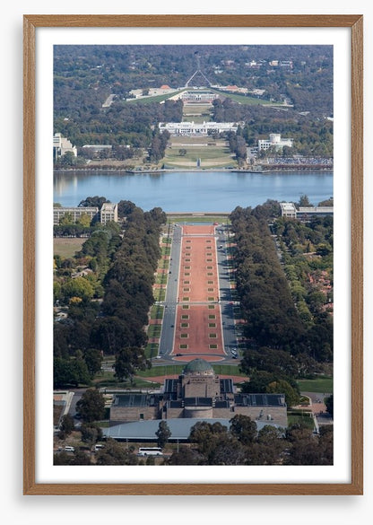 Anzac Parade aerial