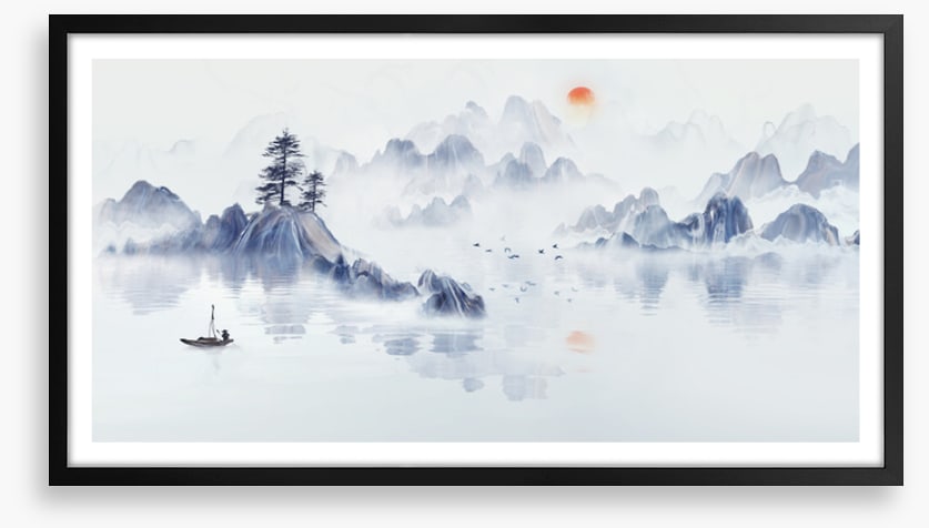 Fishing in the reflections