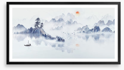 Fishing in the reflections