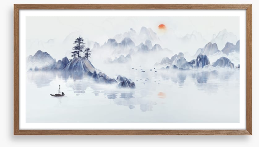 Fishing in the reflections