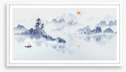 Fishing in the reflections