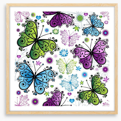 Butterfly swirls