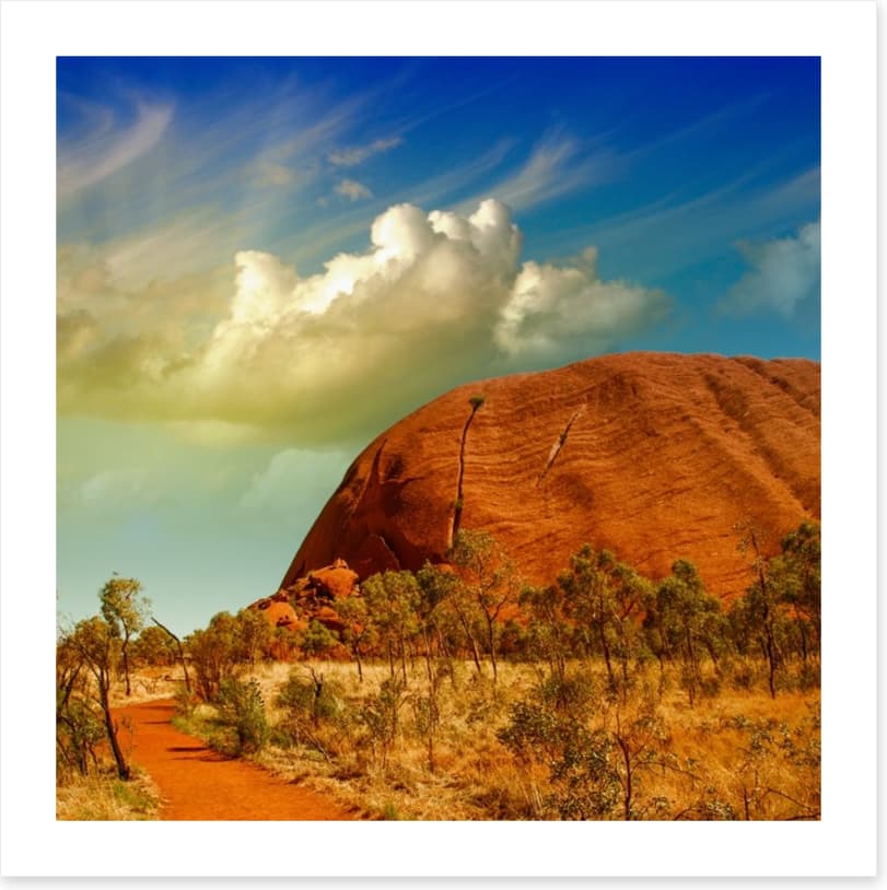 Colours of the outback