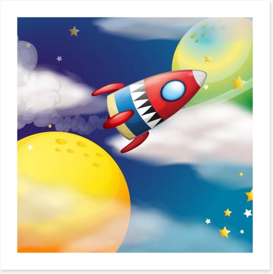 Rocket to the moon