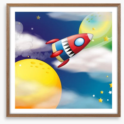 Rocket to the moon