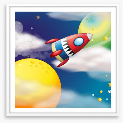 Rocket to the moon